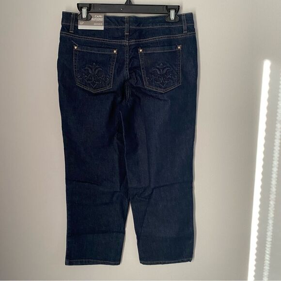 JM Collection Petite Women’s Capri Denim Pants size 6P - Picture 4 of 4